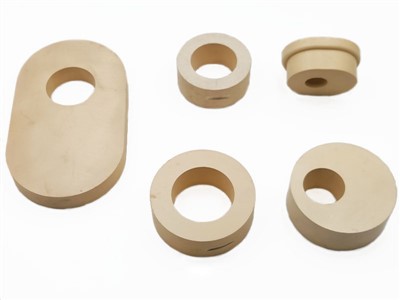 Svært slitesterk Zirconia-glideplate